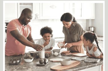 Family above