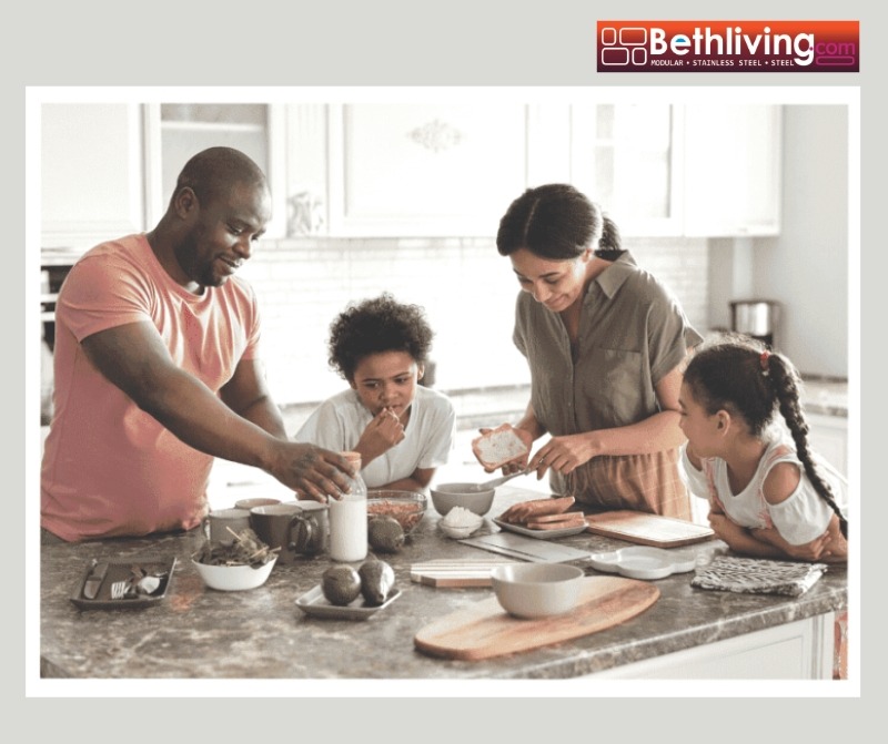 Family above