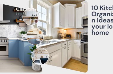 A well-organized kitchen cabinet with storage bins, pull-out shelves, and utensil racks, showcasing efficient kitchen organization