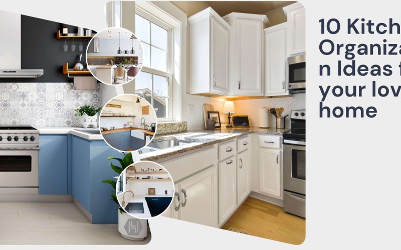 A well-organized kitchen cabinet with storage bins, pull-out shelves, and utensil racks, showcasing efficient kitchen organization