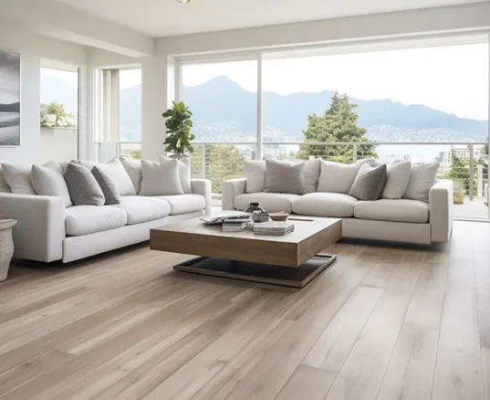 different flooring materials living dining