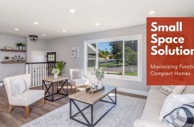Small space solutions for maximizing functionality