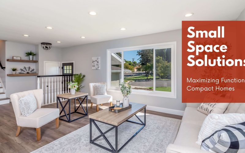 Small space solutions for maximizing functionality