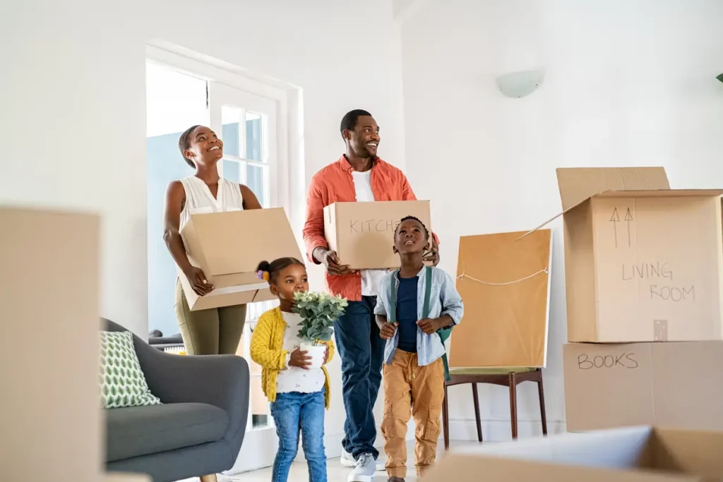 Illustration of family-friendly interiors designed with safety as a top priority using Bethliving Home Interiors
