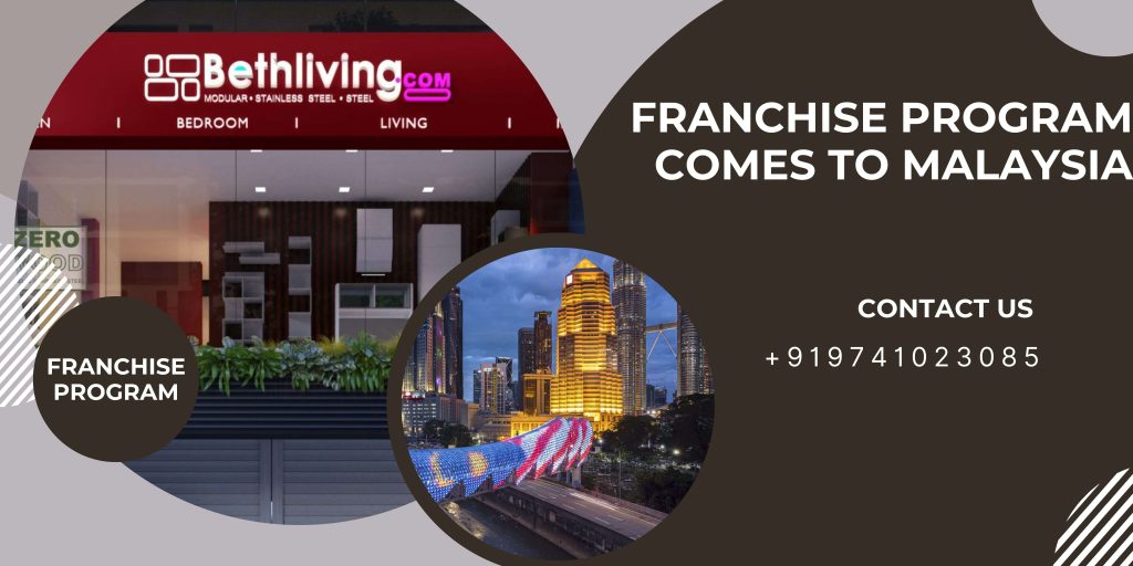 Global Franchise Meet venue with Bethliving presentation Entrepreneurs discussing franchise opportunities with Bethliving management.