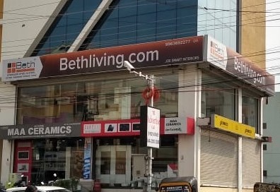 Eco-friendly home décor products Bethliving A showcase of Bethliving's eco-friendly home décor products installed in a modern living room.