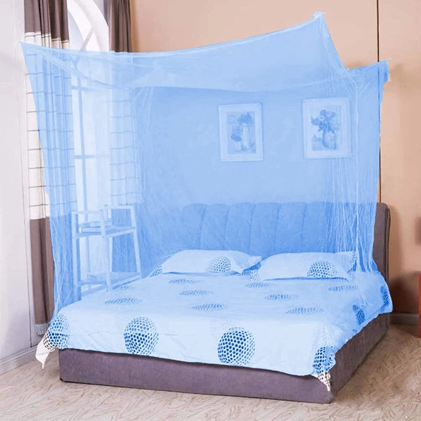 Bed with Mosquito Net Canopy - Protect your family from mosquitoes with Bethliving's innovative scheme.