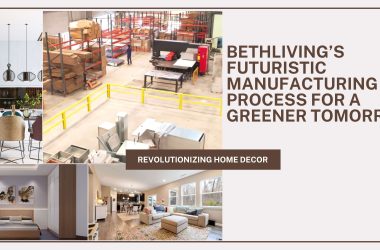 Bethliving's sustainable manufacturing process in action.