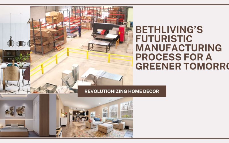 Bethliving's sustainable manufacturing process in action.