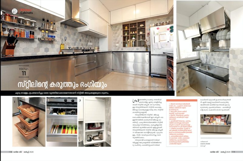 A sleek and modern kitchen featuring stainless steel cabinets and appliances, showcasing its durability and stylish design. Bethliving