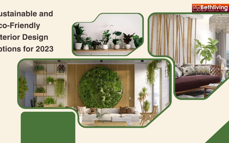 Sustainable interior design with natural materials and energy-efficient lighting Bethliving