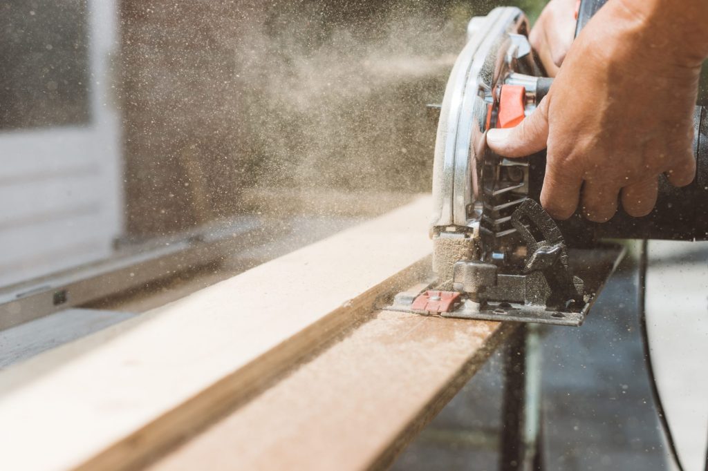 Wood Dust Exposure Awareness Educational image portraying the risks of wood dust exposure