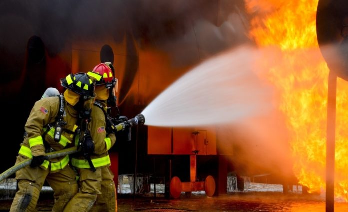 Fire safety equipment including smoke detectors and fire extinguishers