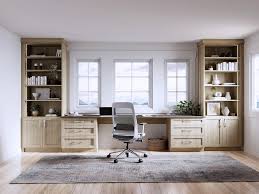A clean and clutter-free home office with minimalistic decor, enhancing productivity and focus.