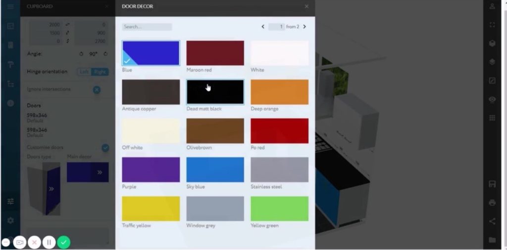 3D kitchen design planning at BethLiving